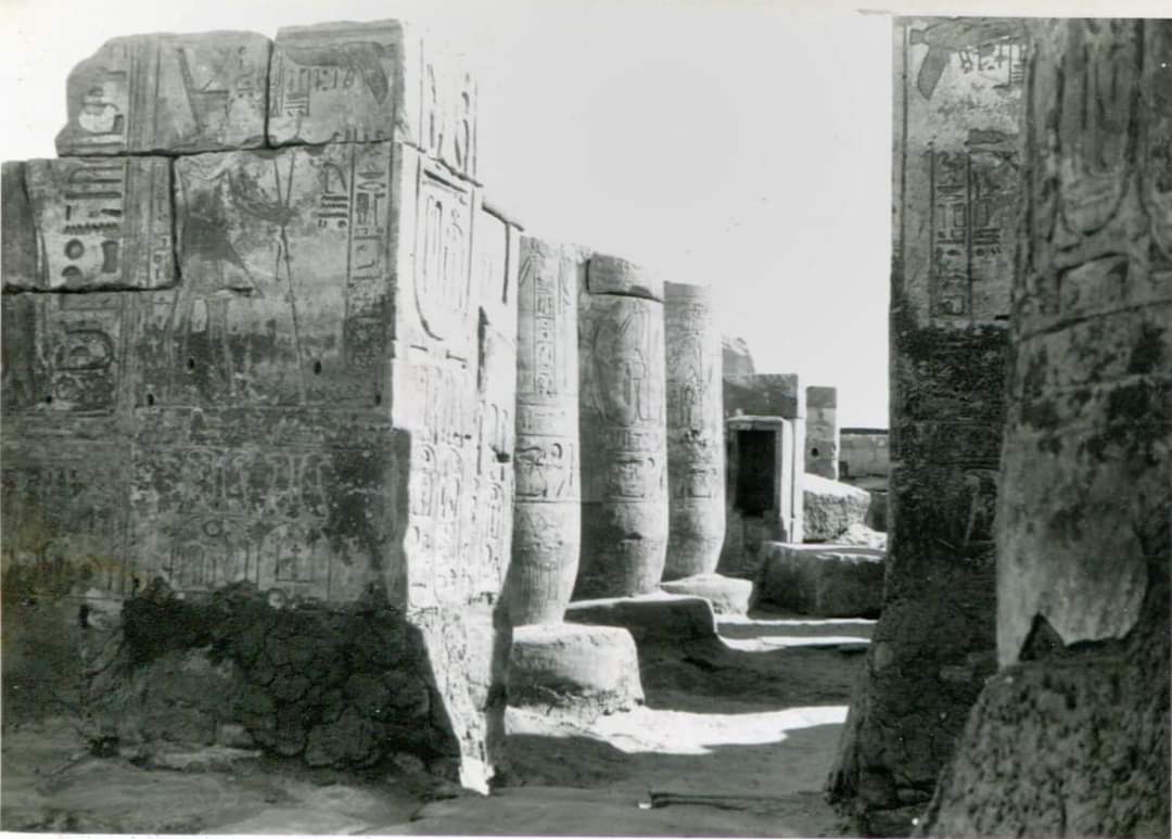 NubianGeographi's tweet photo. One of the largest New kingdom temples in upper Nubia, temple of Amara west of Ramses II, opposite to the city of Ibri, south of Wadi Halfa, upper Nubia, north of Sudan.

1938 Egyptian Exploration Society excavations

#Nubia #Egypt #Sudan #Africa #Nubiangeographic #Halfa https://t.co/Ocw5tQTJ6k
