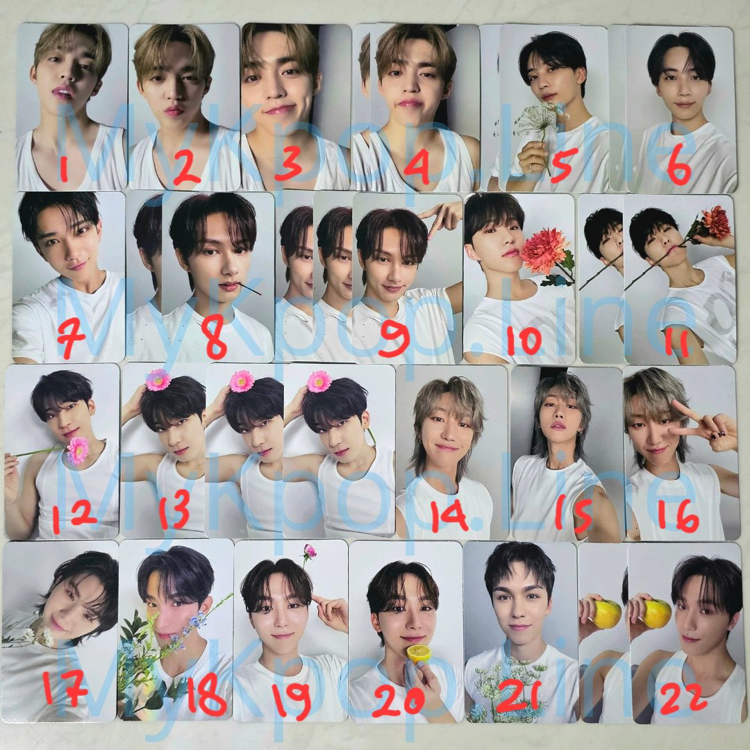 WTS READY INA PC SEVENTEEN EXO SVT NCT ZB1 Merch tweet media