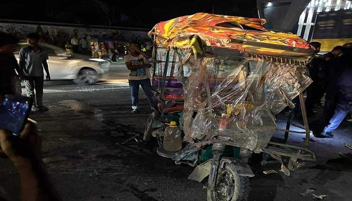 কালিয়াকৈরে সড়ক দূর্ঘটনায় অটোচালক নিহত