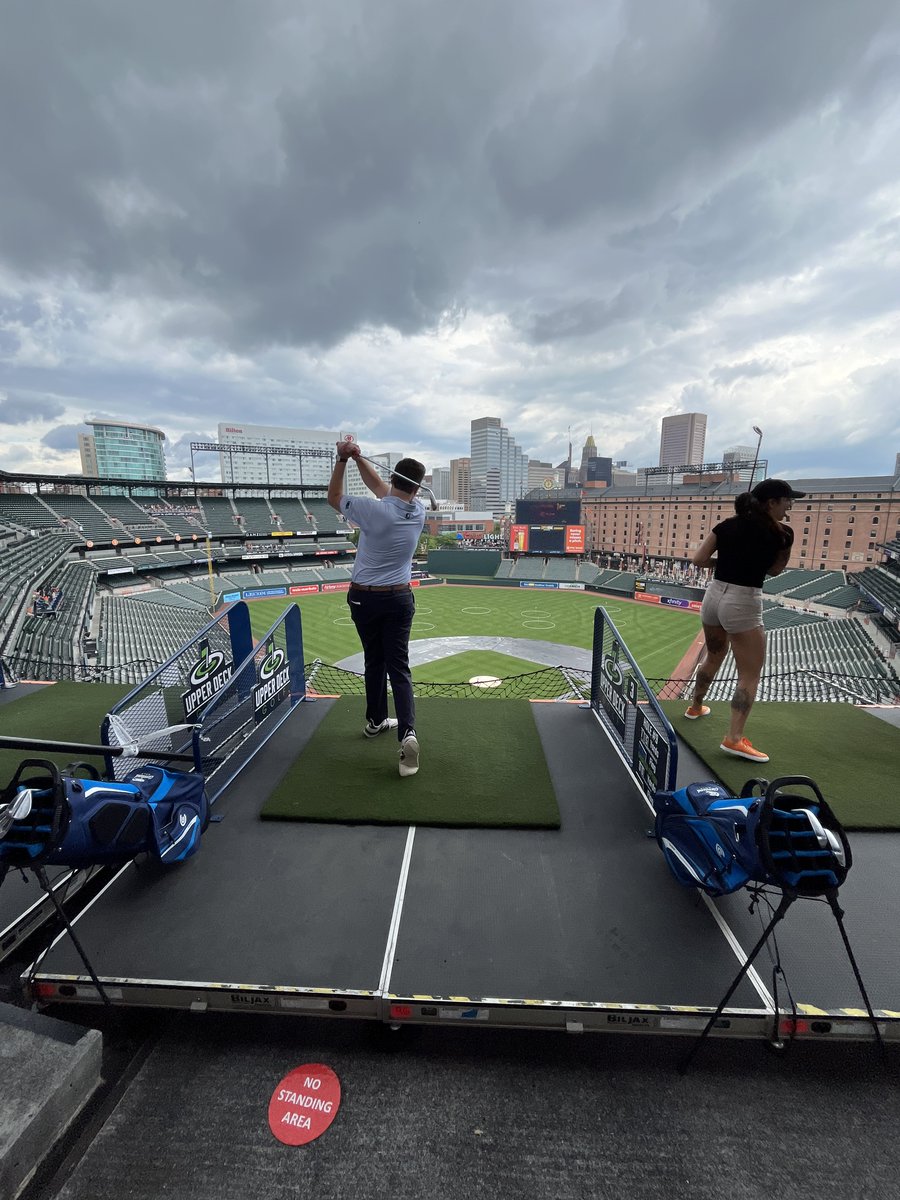 WardBolandAssoc's tweet image. A day of golf like no other! 🏌️‍♂️ 

Yesterday at Camden Yards, we teamed up with colleagues from both Vertiv and Accu-Tech for some spectacular upper deck tee shots. What an experience! 

#upperdeckgolf #InnovativeEvents