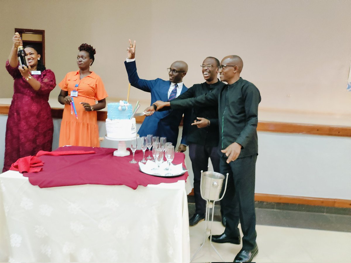 HospitalChuk's tweet photo. Today, CHUK marked the belated International Labour Day with energetic #AccreditationAward Celebrations. Th Director General, @DrMpunga reminded the Staff that "being accredited is one thing, but proving that it really reflects reality calls for more tireless hardwork!" https://t.co/6jhHkxCWNo