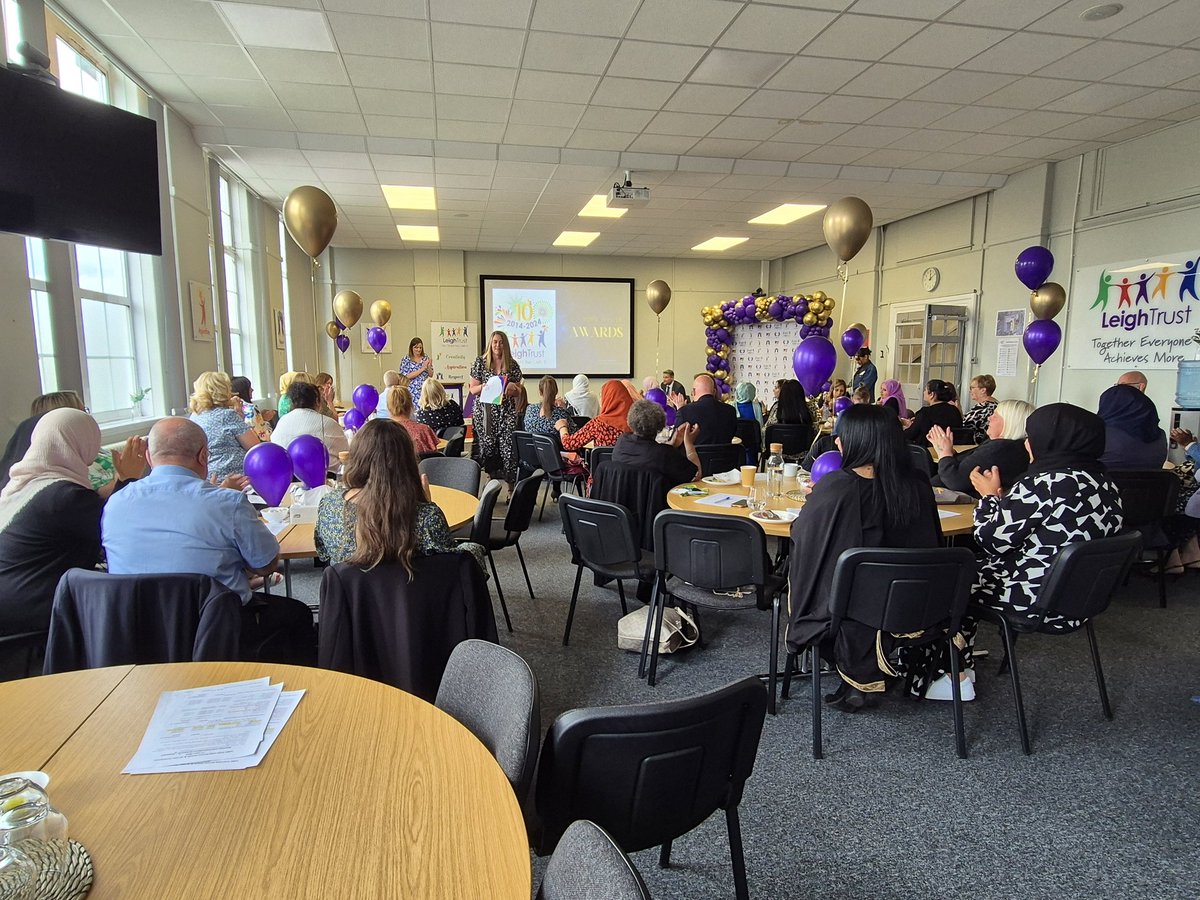 What a fantastic day of celebrations! 
Today Leigh Trust celebrated the Long Service Awards of 2024. 

A celebration for staff who have provided their service to Leigh Trust Schools for over 20 years.

Thank you for your service!