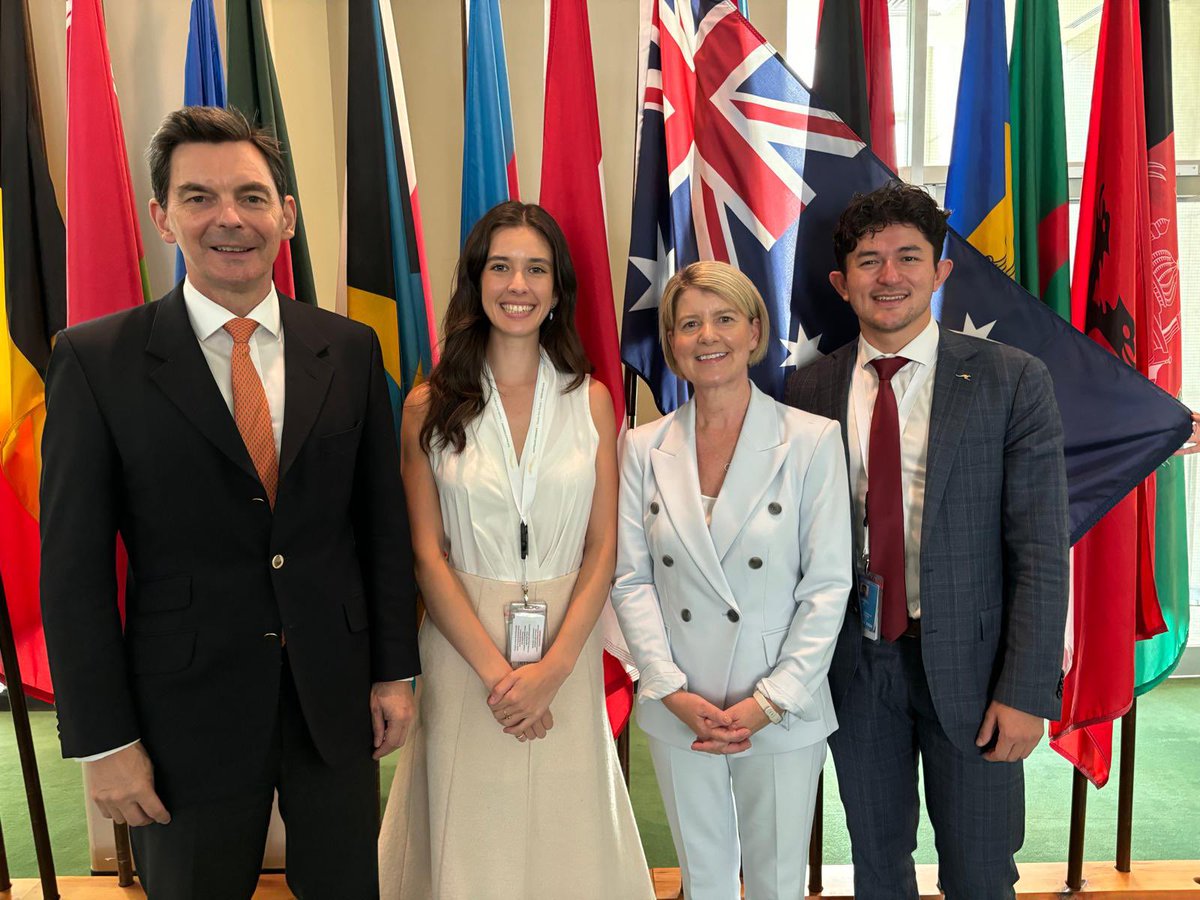 AustraliaUN's tweet photo. Congratulations to Natasha Stott Despoja on her re-election to #CEDAW today. 

@NStottDespoja is a lifelong gender equality advocate who will continue advancing the rights of women and girls in her second term. 
Thank you to all States Parties for their support. https://t.co/WGRltpjiK5