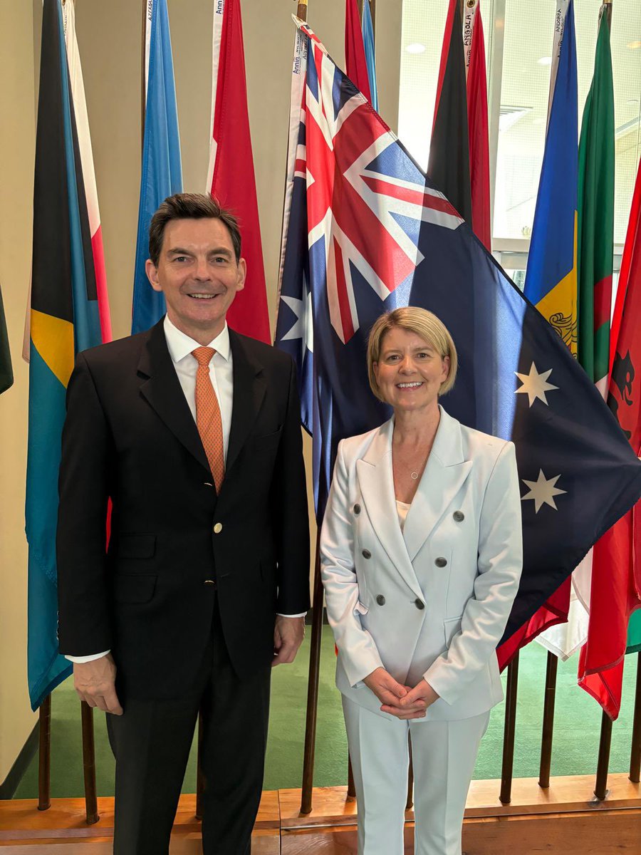 AustraliaUN's tweet photo. Congratulations to Natasha Stott Despoja on her re-election to #CEDAW today. 

@NStottDespoja is a lifelong gender equality advocate who will continue advancing the rights of women and girls in her second term. 
Thank you to all States Parties for their support. https://t.co/WGRltpjiK5