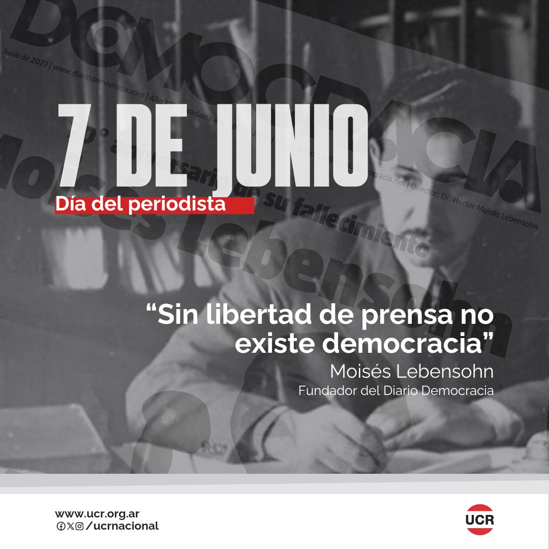 Feliz día del periodista para todos los que abrazan esta profesión.