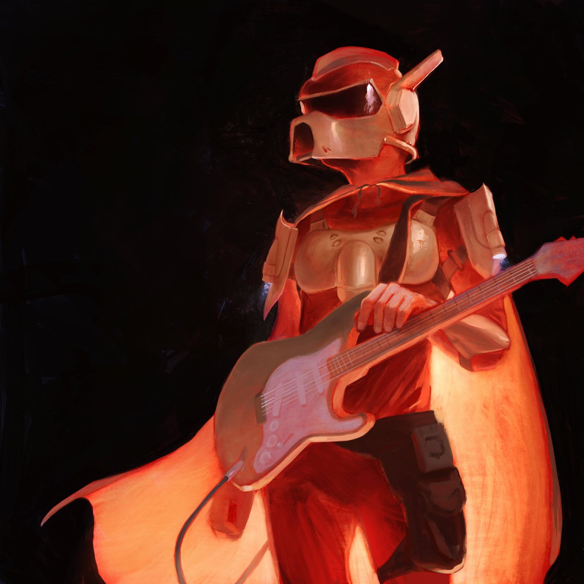 make some noise for gold capes and rock and roll‼️