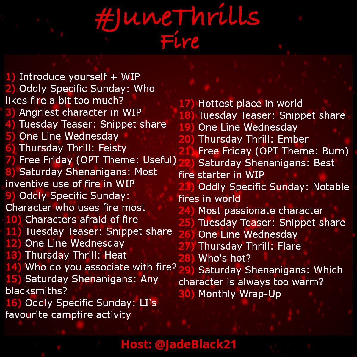 TheEyesOfItera's tweet photo. #JuneThrills Day 2

2nd Sergeant Seeker Killian Smith of Polaris Squadron was known for setting one too many accidental fires during his Reha (Fire) Aethyr training, when he would often get overzealous with his maneuvers. https://t.co/owqVfjbekW