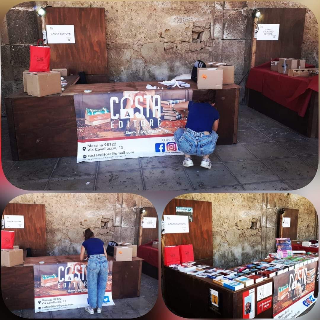 E simmu ccà! A Palermo!
Una Marina di Libri, il Festival.
📚 Presso #villafilippina dal 6 al 9 giugno 2024.

#Start h 17.00

#inallestimento #festival #Palermo #lettura #cultura #fantasy #narrativa #saggi