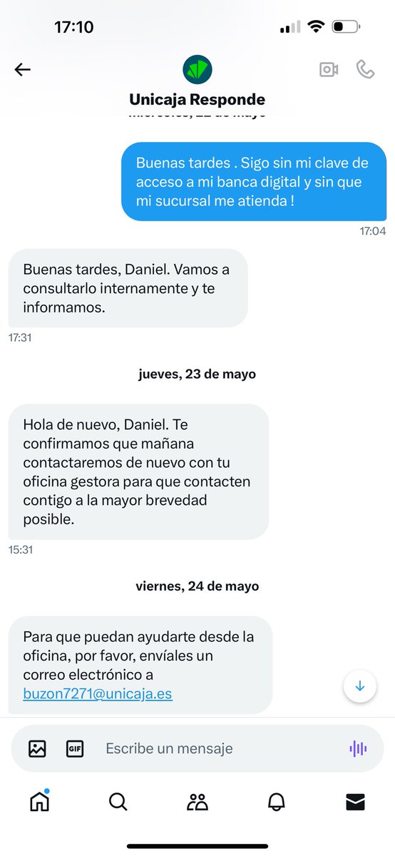 danielmoraslp's tweet photo. @UnicajaResponde @UnicajaBanco https://t.co/DvHO4gtr5I