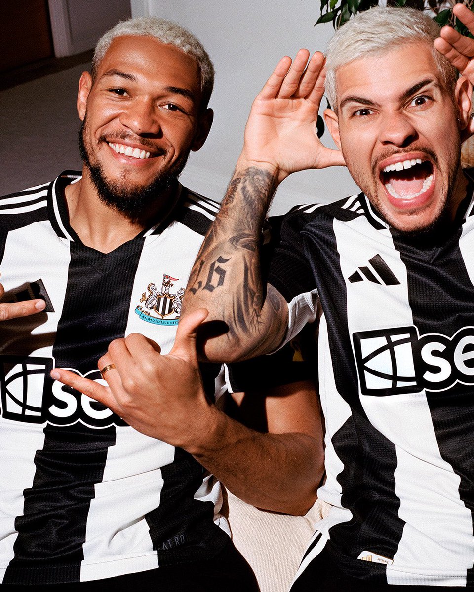 The Geordie Boys⚫⚪ <a href="/NUFC/">Newcastle United</a> <a href="/adidasfootball/">adidas Football</a> #createdwithadidas