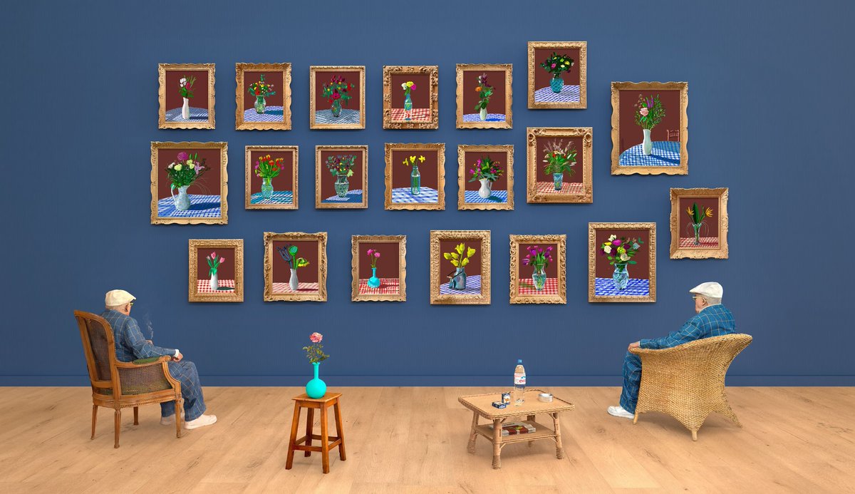 デイヴィッド・ホックニー （David Hockney、1937-） 『2022年6月25日