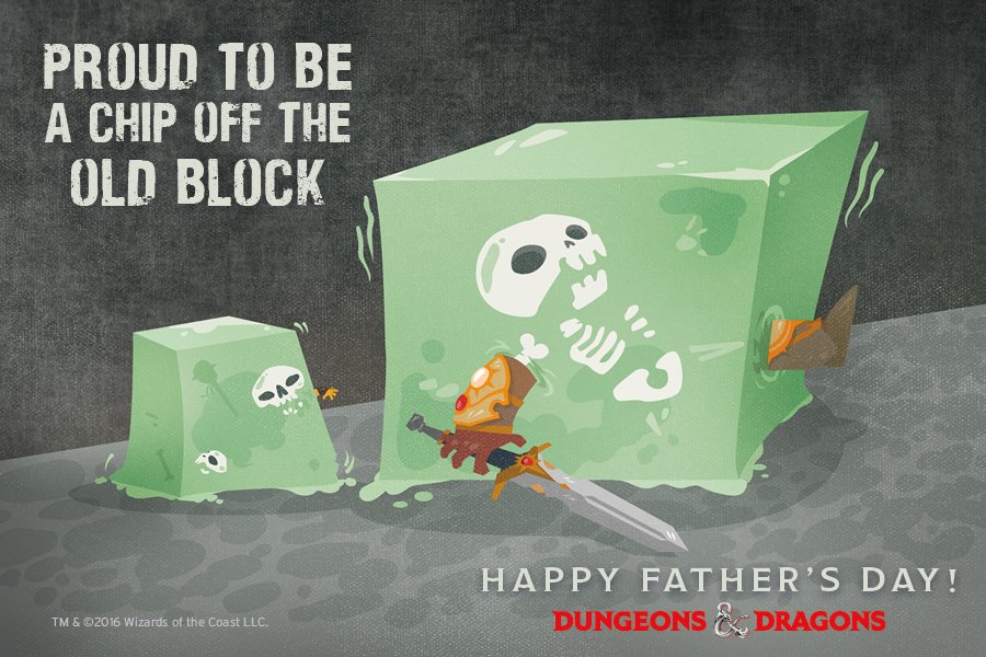 Happy Father's day to my fellow Forever DM dads turning their spawn in future adventurers 📷