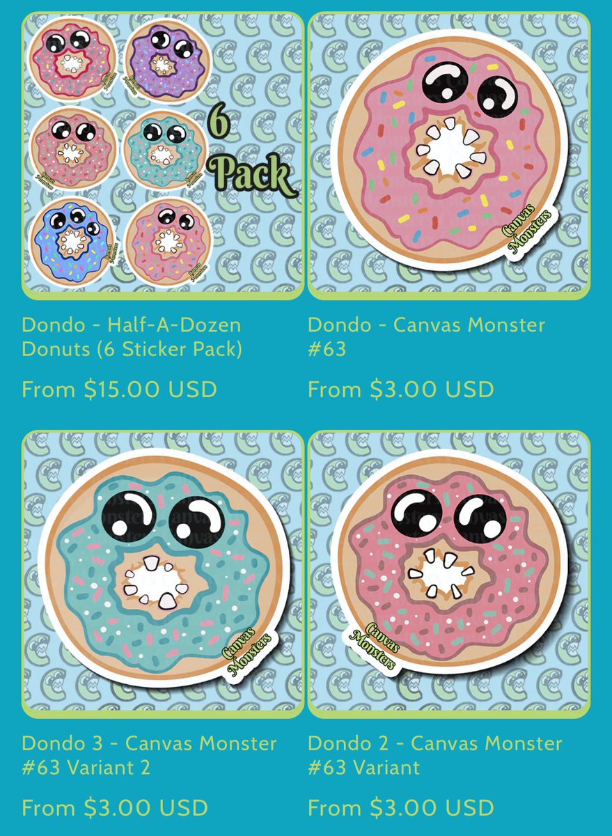 Canvas Monsters tweet media