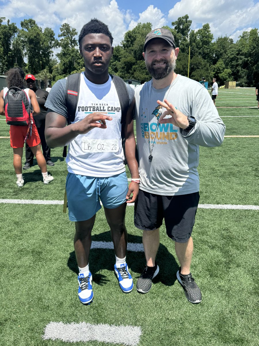 ShannonAdkinsF's tweet photo. I had A Very Great day today playing OLB/ LB @CCUChanticleers 🏝️ Met a lot of new coaches and new people !!! 
@coachmiller2525 @_AbuTuray @KyleWSteinhoff @n_parrott478 @PRCoachBailey @prepsrecruit @CoachMurphy_K @TheRealCoachE @CoachKipWL @WestHigh_FB @9Ty_Cummings https://t.co/bnPHq8D4xy
