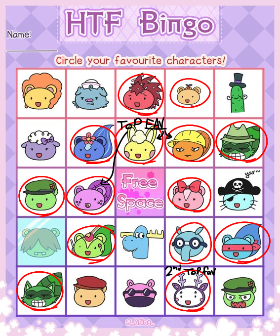 quevrixxie's tweet photo. Circle my fav characters? Okay!
#HTFBingo https://t.co/9REIsJDqCu