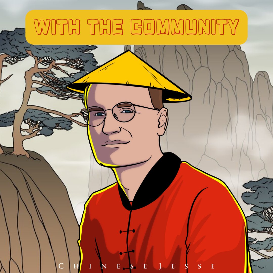 🚀 Ready for the weekend? The mooning never stops with CHESSE—Chinese Jesse  Pollak! Inspired by innovation and powered by community. Fill your bags now  and ride the wave to the moon with