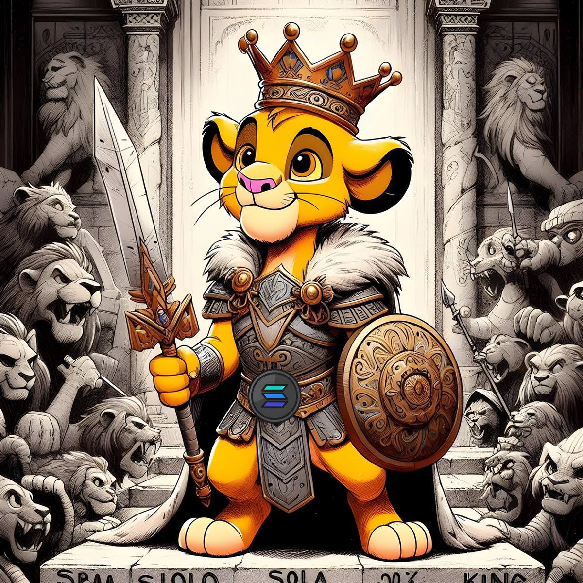 Katherine_XBT's tweet photo. Solo King ( $SKING ) Takes the Solana Ecosystem by Storm

$SKING apologize to those who missed out on the Fairlaunch presale, but they are thrilled to announce that in just 2 hours, they have successfully raised a whopping 21,400 SOL, with 10,000 SOL raised in the first 10 minutes!

The official launch of Solo King ( $SKING ) is set for Sunday, June 9th. They will announce the exact launch time on the same day.

$SKING want to express their heartfelt gratitude for your ongoing support for Solo King ($SKING).

Key Highlights:
- Unprecedented Community Support: Raised 21,400 SOL in just 2 hours, with 10,000 SOL raised in the first 10 minutes.
- Solid Foundation: Solo King ( $SKING ) has undergone a thorough audit and has partnered with Crypto Eagles.
- Strong Community: A vibrant and engaged community of supporters and believers.

Join the Solo King ( $SKING ) Revolution:
- Telegram: https://t.co/kP1fY5Vzur
- Twitter: https://t.co/blrp0iIHqK
- Website: https://t.co/ud96Jo0mjv

Don't miss out on this exciting opportunity to be part of the Solo King ( $SKING ) revolution. Join $SKING today and let's build a better future together!
