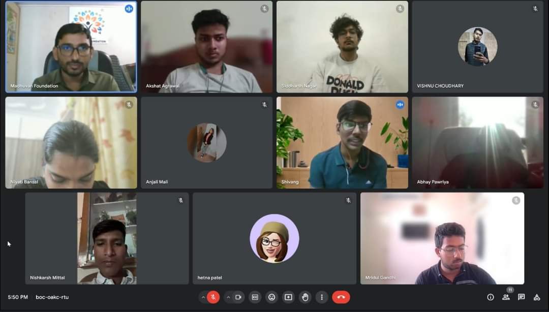 MadhuvanF's tweet photo. It's an absolute pleasure to welcome the talented interns from UPES Dehradun to Madhuvan Foundation for Srijan Social Internship program! 🌱 
#MadhuvanFoundation #UPESDehradun #SrijanSocialInternship #CommunityImpact #NGO #SocialChange #OnlineInternship #RajasthanInterns https://t.co/HetVFvex76