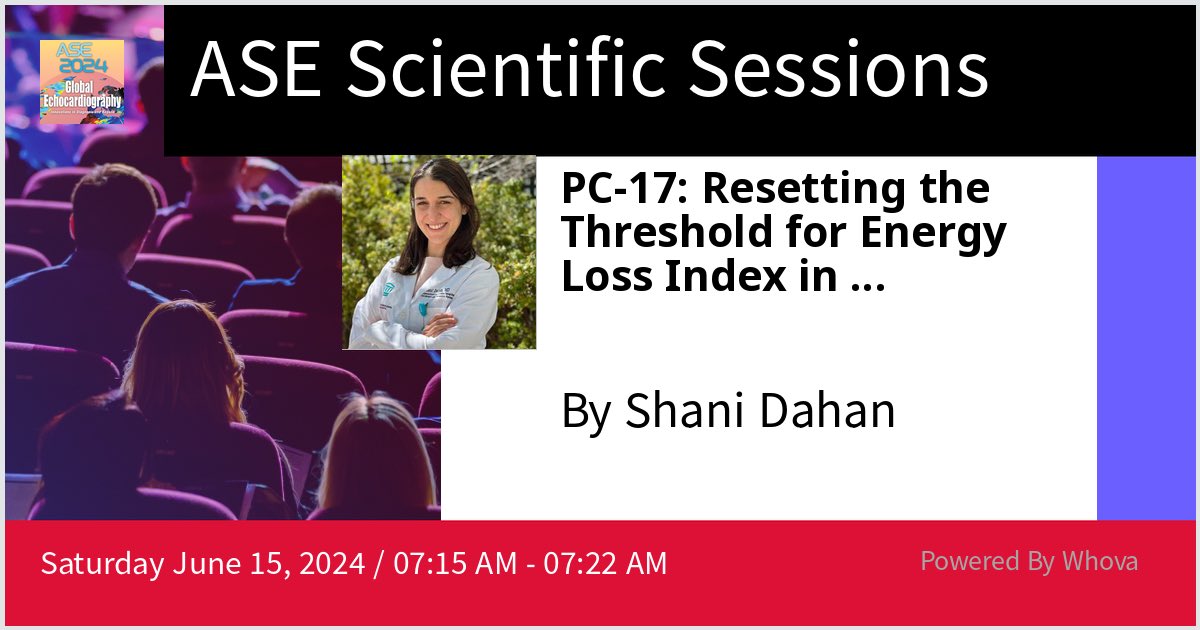 Excited to talk at ASE2024! Thank you ⁦<a href="/JudyHungMD/">Judy Hung</a>⁩ ⁦<a href="/ASE360/">American Society of Echocardiography</a>⁩
