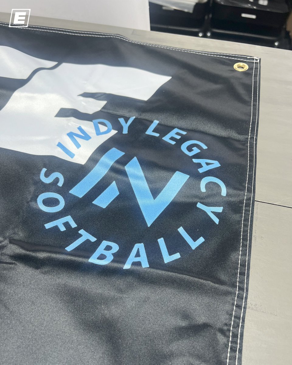 EliteApparel_'s tweet photo. Big shoutout to Indy Legacy Softball and Gracie Held for letting us create custom flags for their team! It was so much fun. We're grateful for your trust and can't wait for more projects. Cheering for you from Wisconsin! 

Need promo items? Contact Elite today! https://t.co/0g7SJCcshB