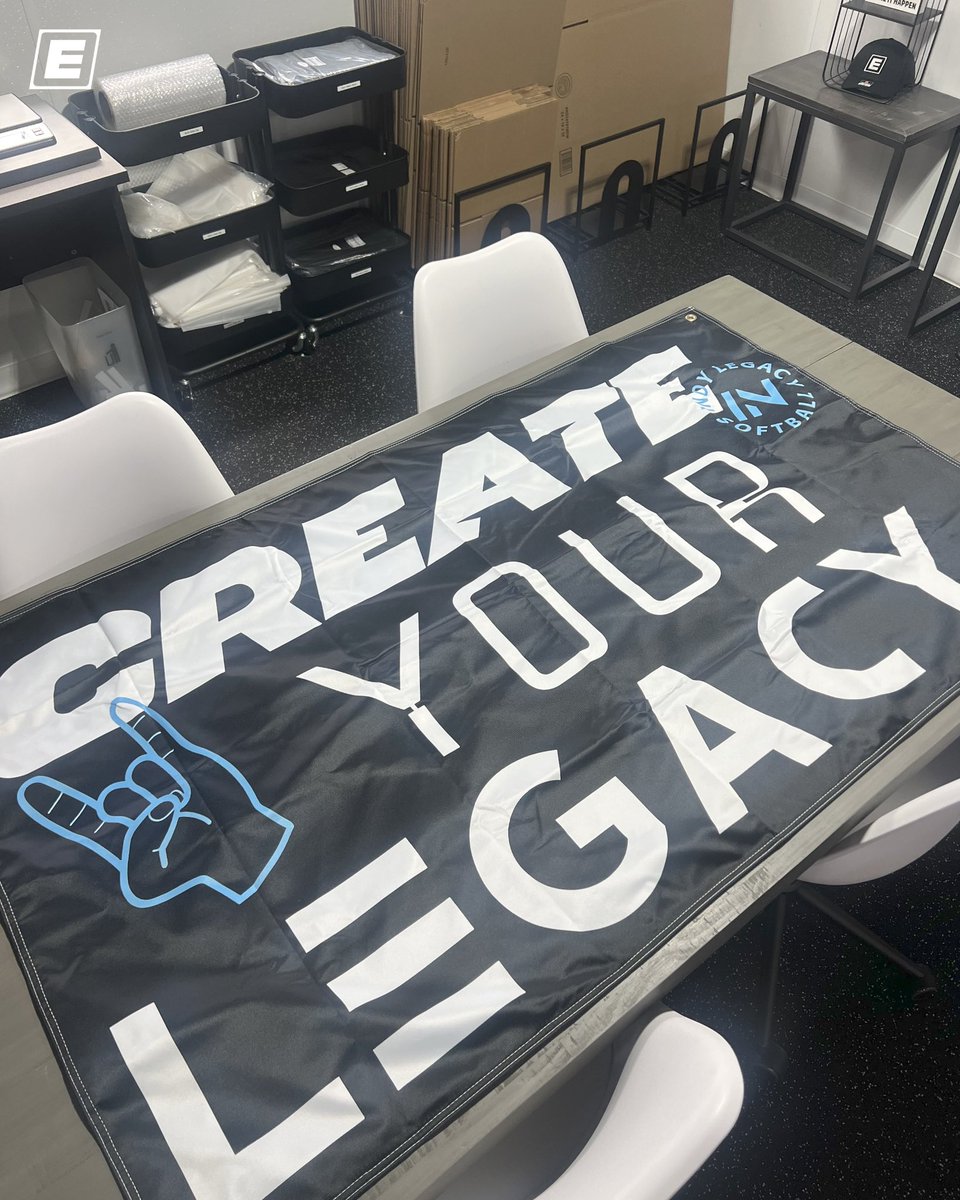 EliteApparel_'s tweet photo. Big shoutout to Indy Legacy Softball and Gracie Held for letting us create custom flags for their team! It was so much fun. We're grateful for your trust and can't wait for more projects. Cheering for you from Wisconsin! 

Need promo items? Contact Elite today! https://t.co/0g7SJCcshB