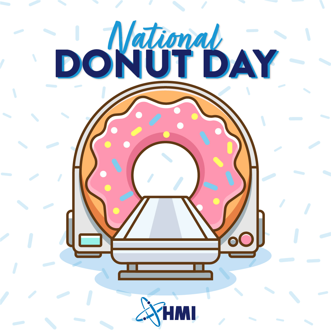 Celebrating National Donut Day with a sprinkle of fun with our favorite “donut”. 🍩😄

hmixray.com