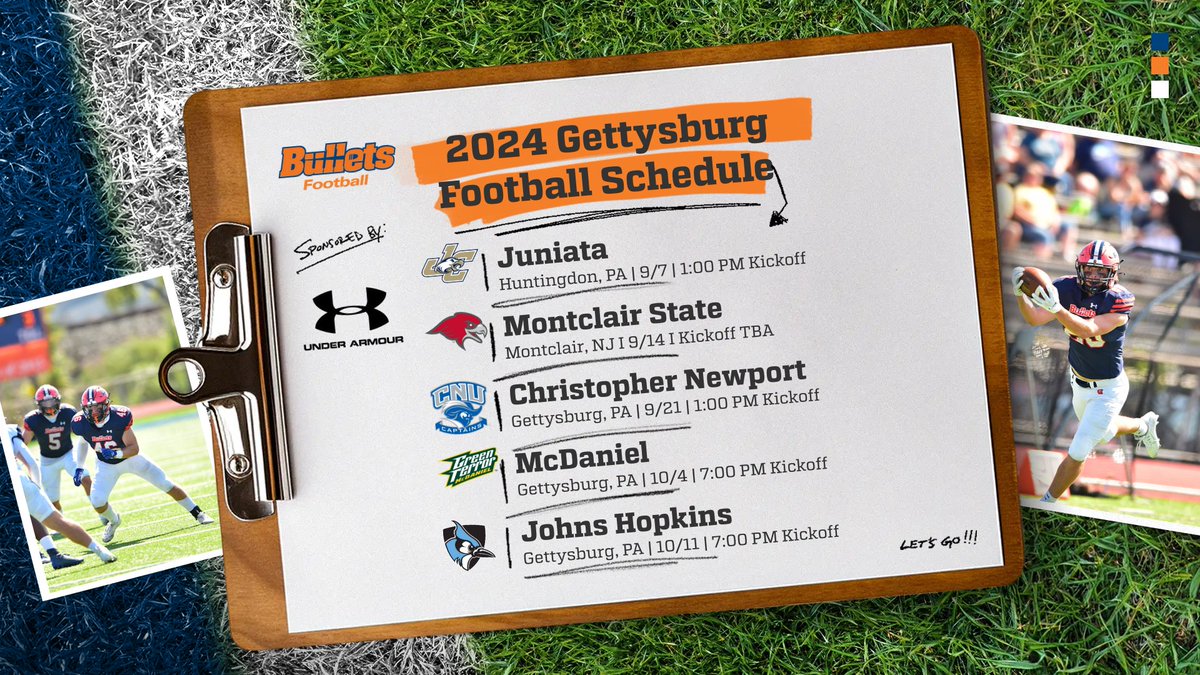 Gettysburg College Football tweet media