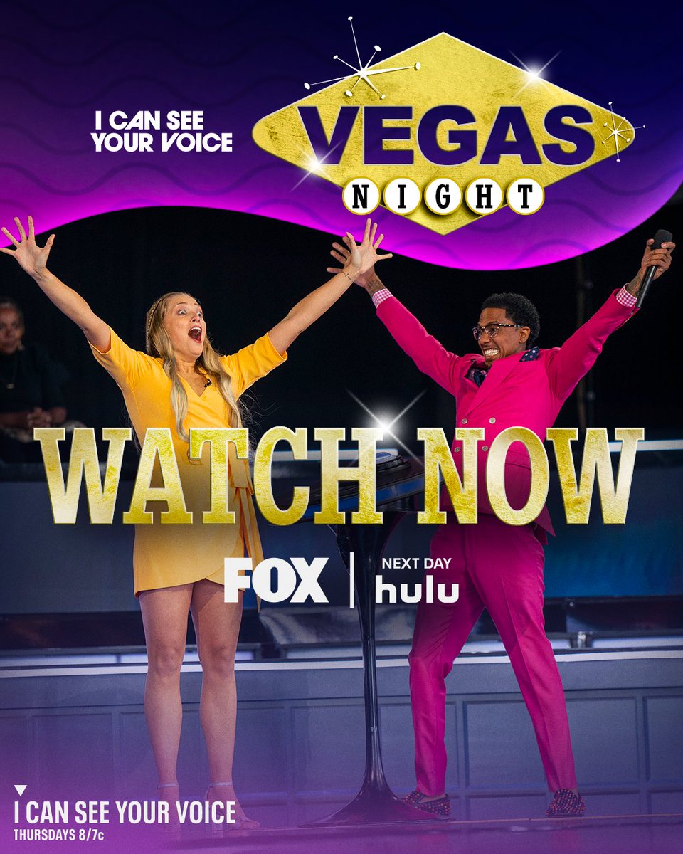 Missed out on Vegas Night? Catch the season finale of #ICanSeeYourVoice now on <a href="/hulu/">Hulu</a>!