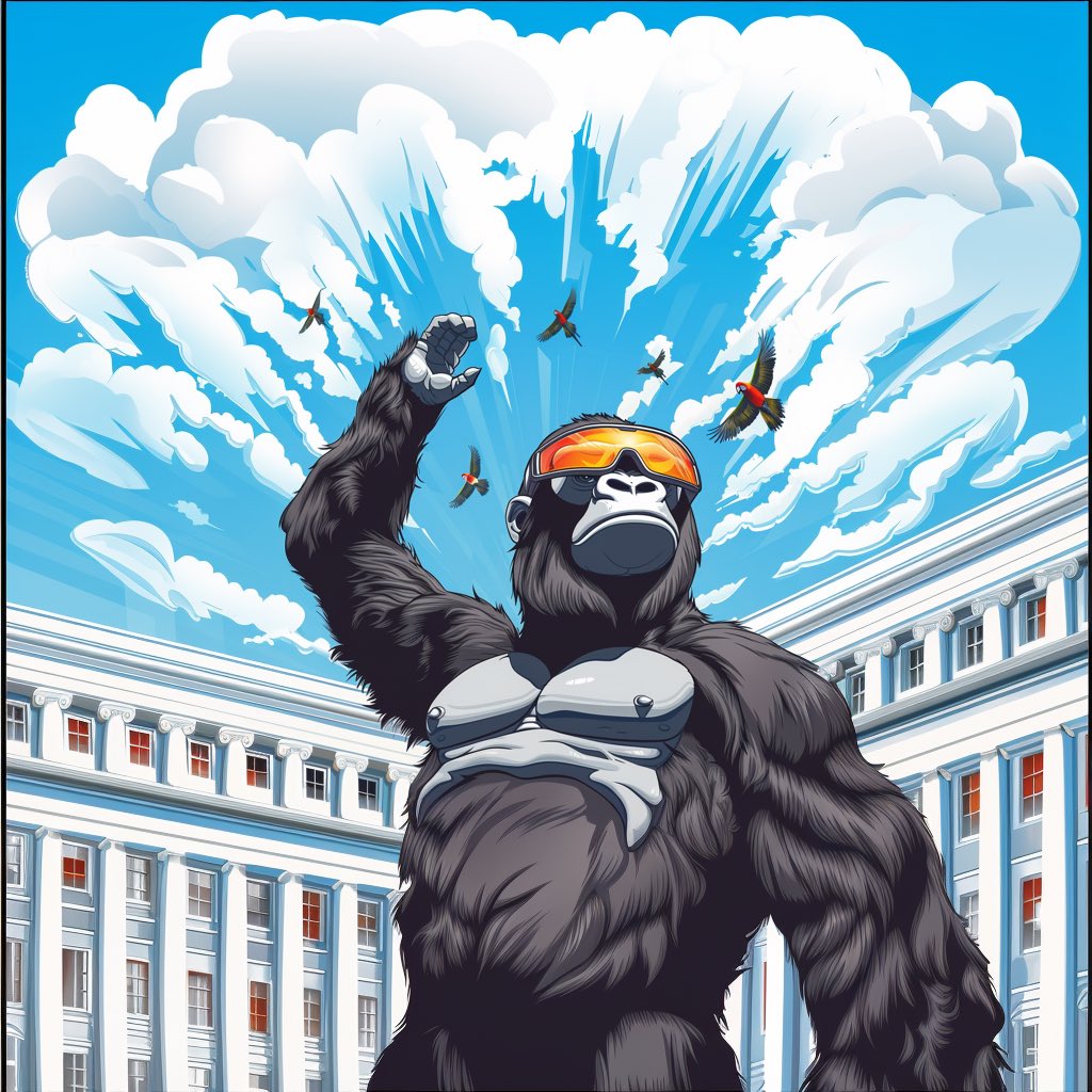 It’s happening!

PRESIDENT 🦍 has moved into the White House, bringing his crew along. #USA still hanging tight for November!

$Pres $Tremp $boden $gme $ame #bitcoin #sol