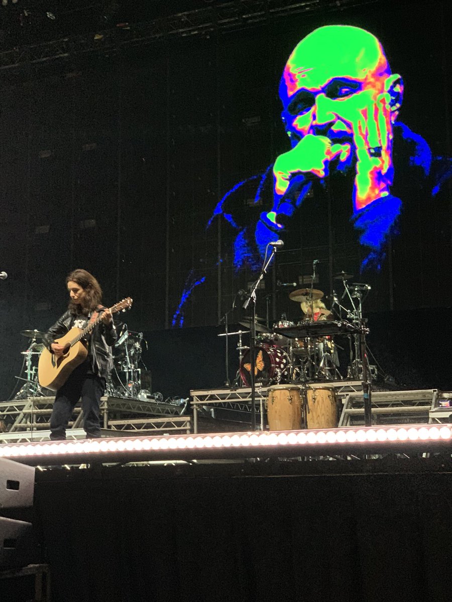 ListersOnion's tweet photo. @wearejames sound check done, butterfly was perfect, looking forward to the main show!! https://t.co/lOJ7lRiten
