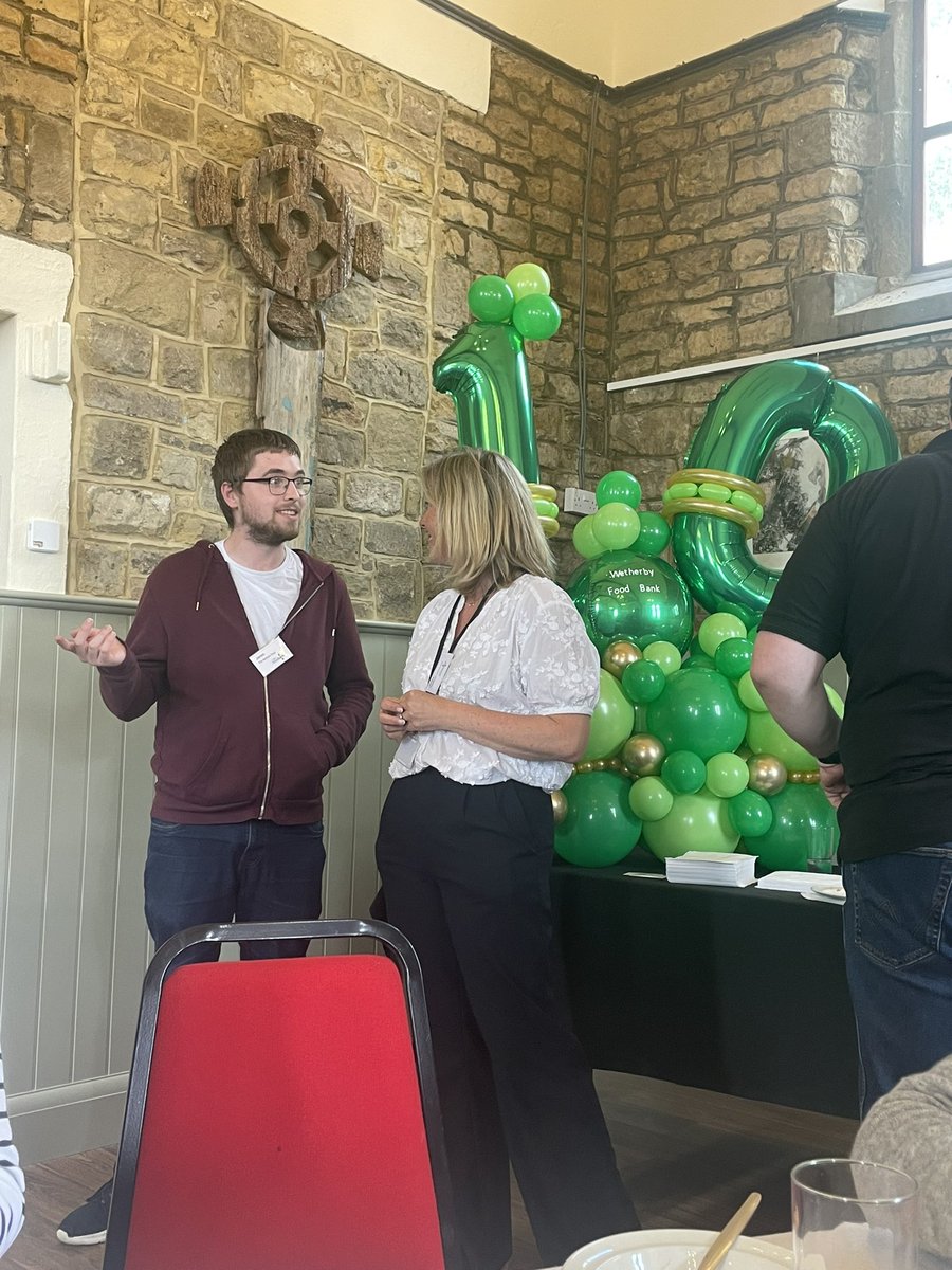 LauraChalmersTT's tweet photo. So lovely to join @WBYFoodbank on their 10th anniversary, looking back over how far they’ve come and what the future might hold. #trusselltrust https://t.co/0njiQpQb6f