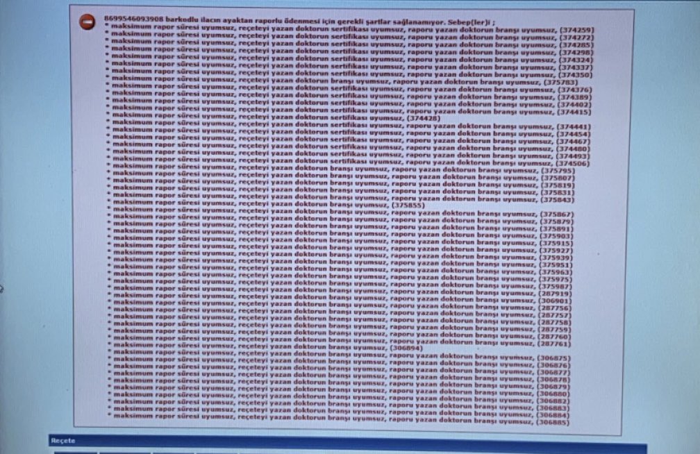 Hasta acele ettirmiştir: