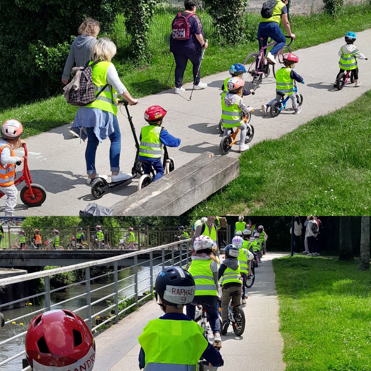Très belle rencontre, point d’orgue de la correspondance de la PS au CP avec l’IME. Matinée au musée suivie d’une sortie à vélo le long de la Risle pour clore sur des ateliers cycles à l’IME. Beau partenariat clubVCPA, parents, enseignants <a href="/henojero/">jerome HENON</a> @BernayErun <a href="/NouetSeverine/">CPD EPS Eure</a>