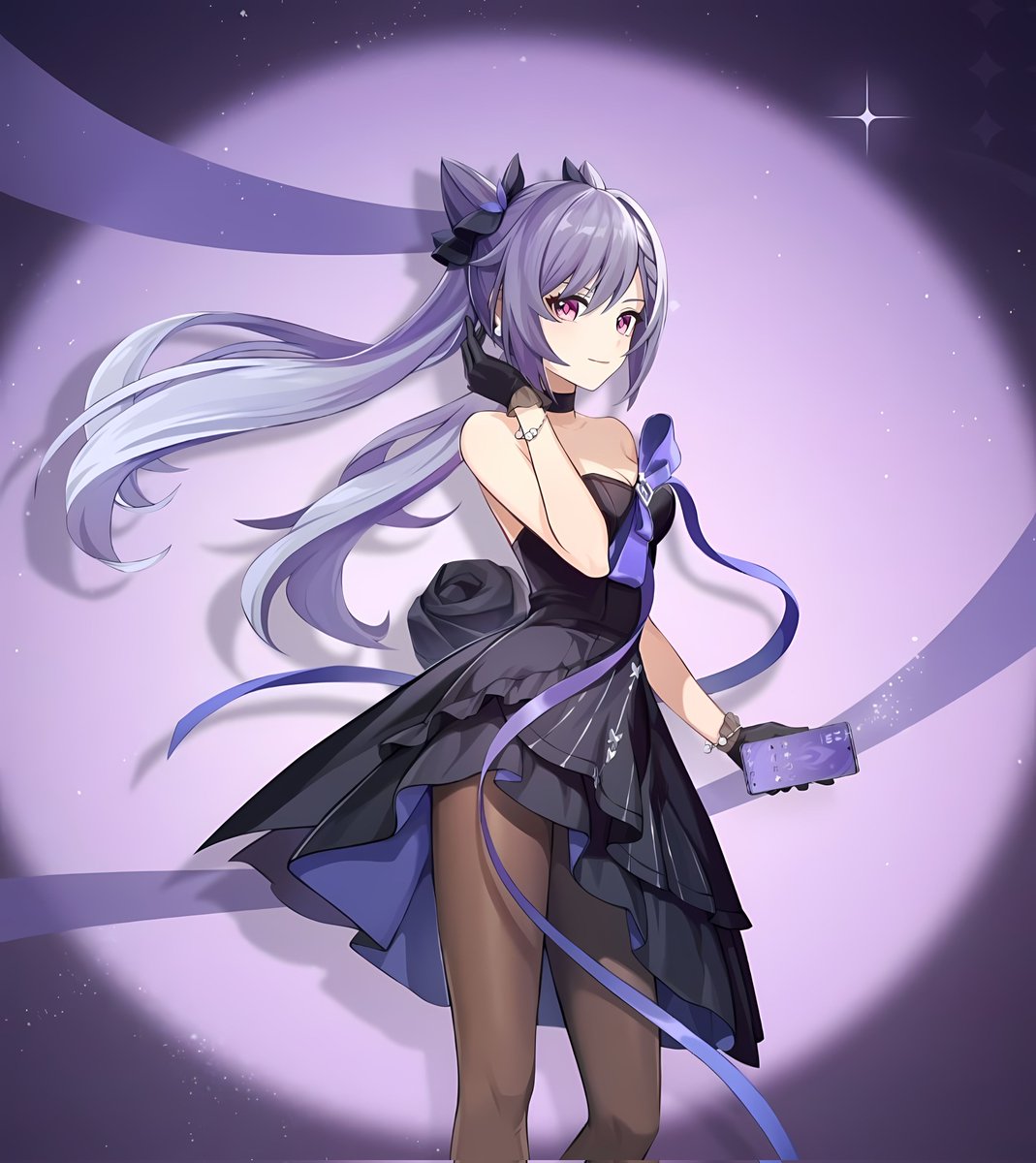 TAMBALICIOUSS's tweet photo. @oneplus I should win the #OnePlus12R #genshinimpactedition because Keqing💜 is my first 5-star that I own since i started playing Genshin Impact and I have main her ever since. And having the OnePlus 12R would elevate my gaming experience to new heights.
#keqingphone 💜💜💜   #OnePlus https://t.co/IWC3JZ7N9j
