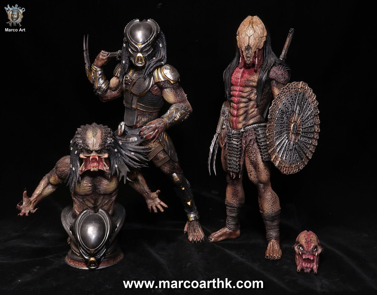 MarcoArt6's tweet photo. Prey Predator (Painted Prototype)

https://t.co/zJawtlSrZR

Height: 380mm (with base)
PM me if interested

#marcoart #Alien #preypredator #predator #3Dartist https://t.co/yIoNXeDuQF