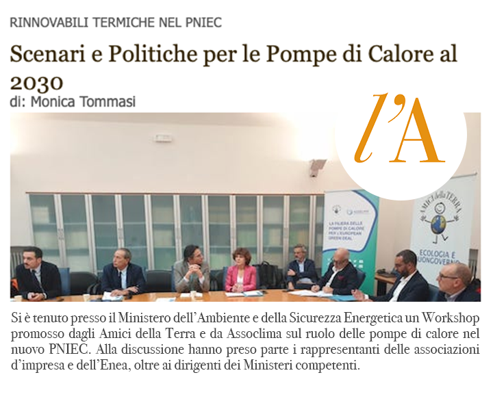 amicidellaterra's tweet photo. 🟠Un'importante incontro organizzato insieme ad @assoclima e partecipato dalle istituzioni sul ruolo delle #pompedicalore nel nuovo PNIEC. Pubblichiamo su #Astrolabio la relazione integrale di @tommasimoni 

👉https://t.co/aNJZSjqmwM https://t.co/NSLyOOpZi9