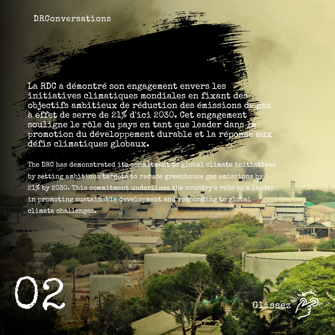 DRConversations's tweet photo. Qu'avez vous retenus sur les résolutions de la RDC pour une durabilité environnementale? 
Nous vous avons sélectionné 2 points essentiel.
#RDC #environement #Développement #Souveraineté #Agriculture #drconversations #changingDrconversations #changingthenarrative https://t.co/HbkrAdb6dQ
