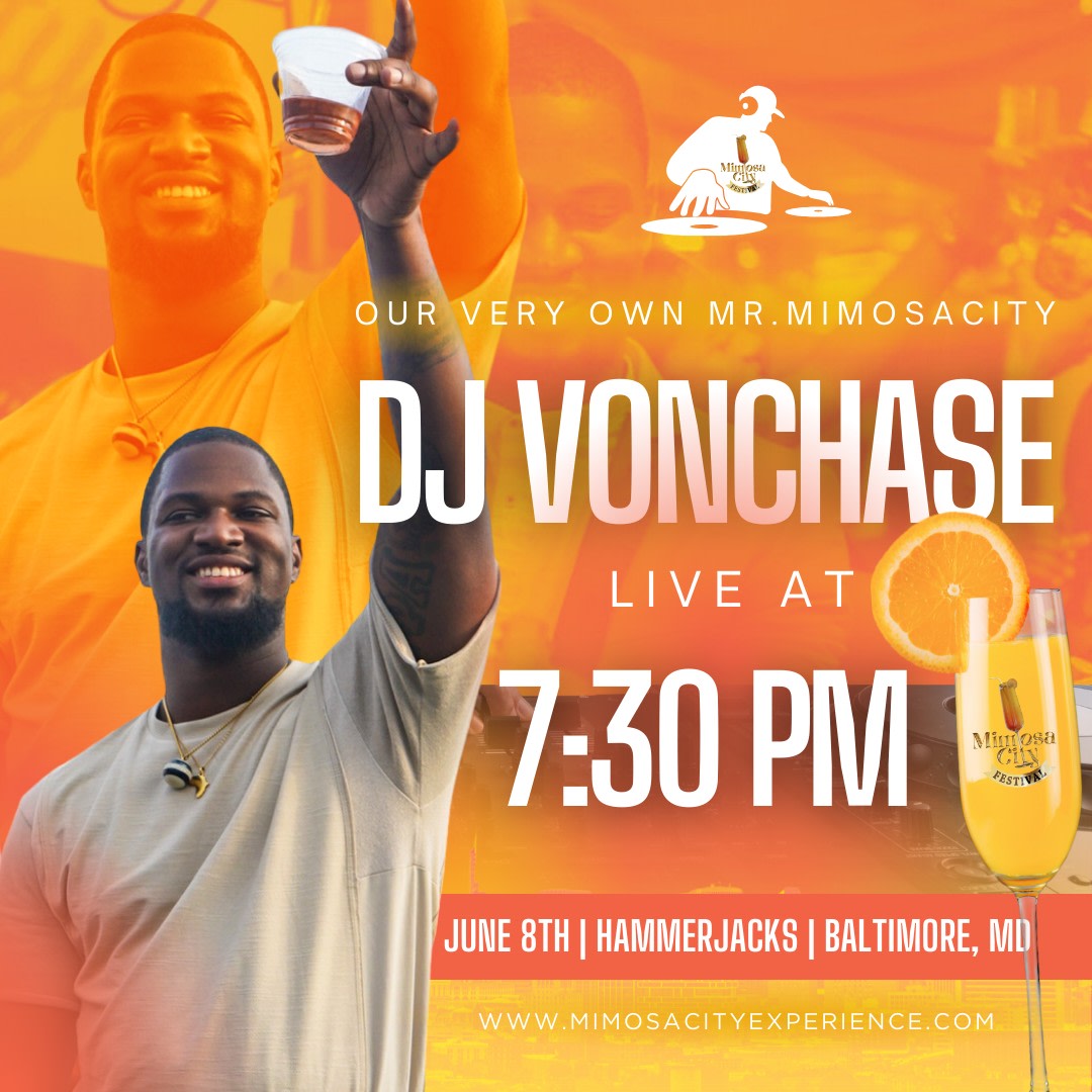 mimosacityfest's tweet photo. Catch @dj_jayvibez, @thedjkkshow, @itsquetheq, &amp; @DJvonchase on the main stage bringing ALL the brunch vibes and summer sounds this Saturday, June 8th at #MimosaCityFestival. Who's ready?!

Tickets: https://t.co/hgl3hEI09l 🥂 https://t.co/RiL1t0IgN0