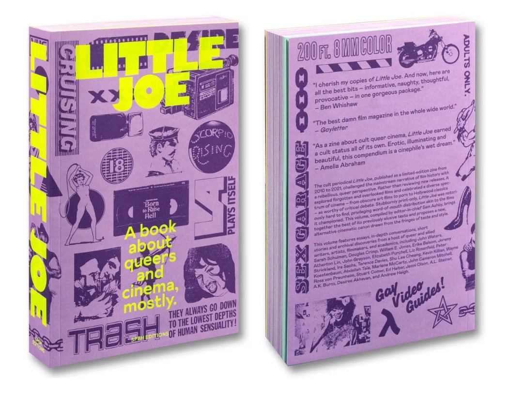 SFCinematheque's tweet photo. Happy Pride Month! New to our bookstore…
Little Joe: A book about queers and cinema, mostly
by Sam Ashby (ed.)
https://t.co/jbGse21xXR
#LittleJoe #SamAshby #JohnWaters #SarahSchulman #WilliamEJones #JenniOlson #pridemonth #pride #books #avantgarde #experimentalfilm https://t.co/nSXZ1w5Uuc