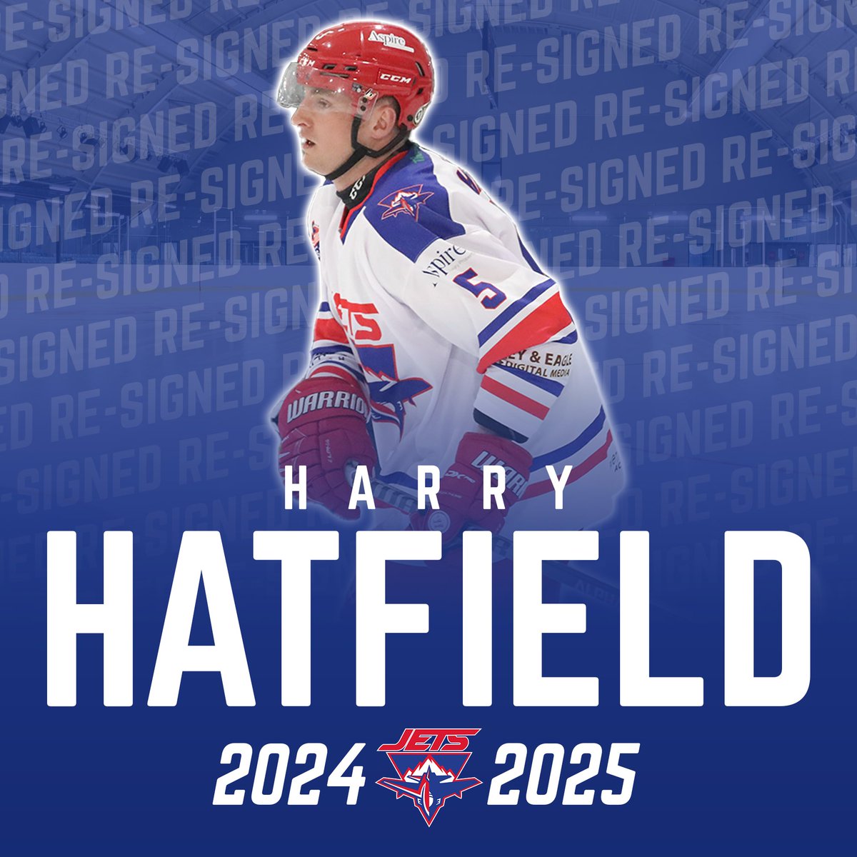 The Slough Jets are excited to announce that Harry Hatfield is back for the 2024/25 season! ✍️

Read more on our Facebook page👇
shorturl.at/YIVRN
