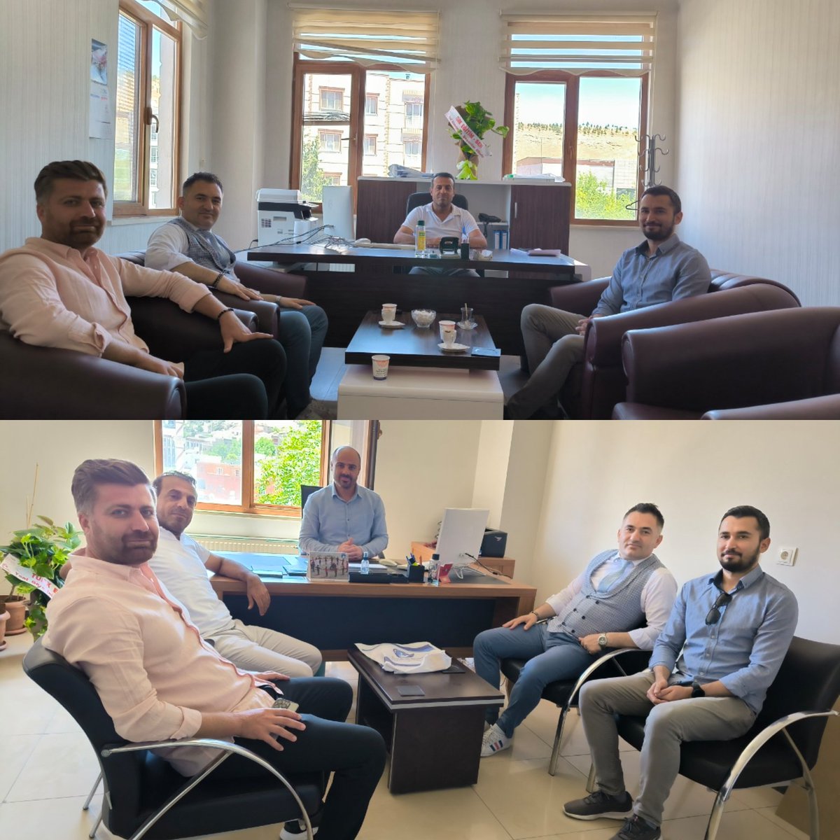 Mazıdağı İlçe Mili Eğitim Müdürlüğüne sınava dayalı kadrolu şube müdürü olarak atanan Ramazan BALİNAN ve İbrahim Halil DÜZGÜN'e Hayırlı Olsun ziyaretinde bulunduk.
Yeni görevlerinde Başarılar diledik.
Alakalarından ötürü müdürlerimize Teşekkür ediyoruz.