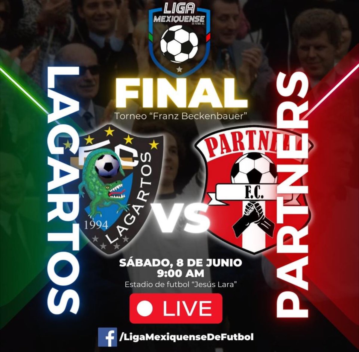 2lovc3's tweet photo. Estamos listos para la gran final de la @LigaMexiquense LAGARTOS🐊 vs PARTNERS 🤝 vamos por la copa 🏆 ¡Aparezco en la portada! 🤩😌 #granfinal #futbol https://t.co/Xc8Xc06zRv