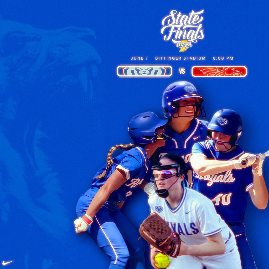 HSEsoftball's tweet photo. BE THERE!!
Ticket link: https://t.co/USzaC85IIB
@HSEAthletics #Statebound24 #GoRoyals https://t.co/cqQ8un3XRW