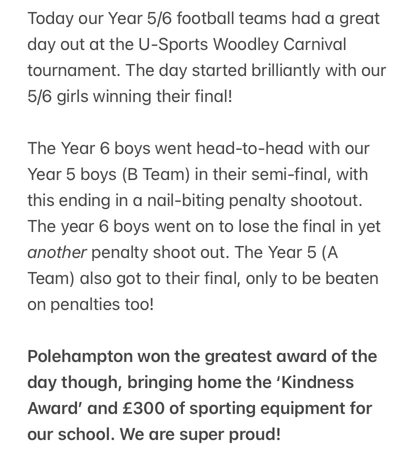 Polehampton C of E Schools tweet media