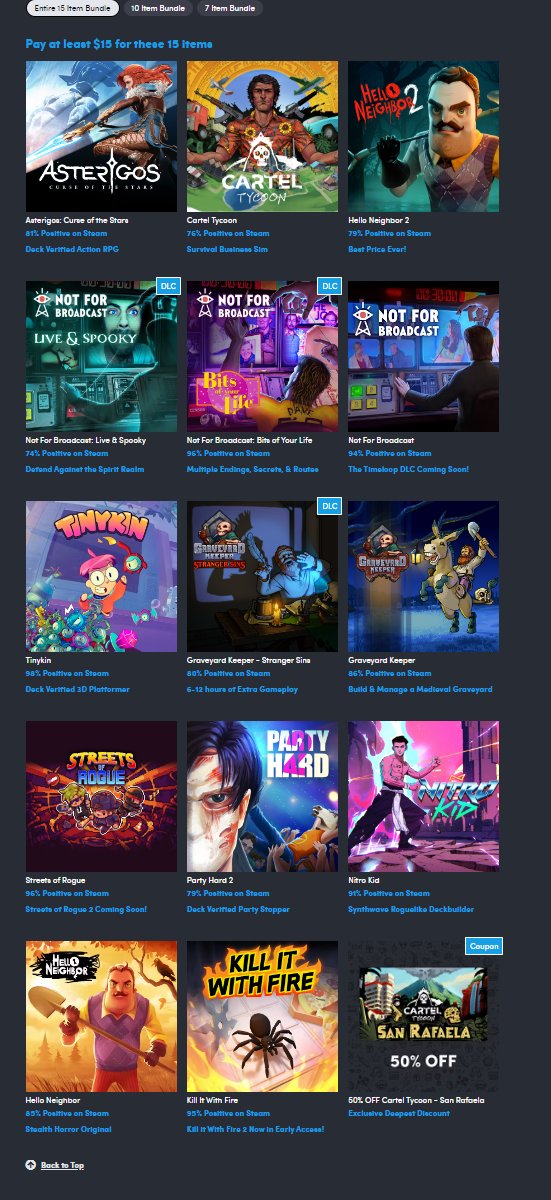 Wario64's tweet photo. Humble Games Bundle: Tinybuild IGN Live https://t.co/fOG2nQHh5o #ad https://t.co/s2q5Sj4kMW