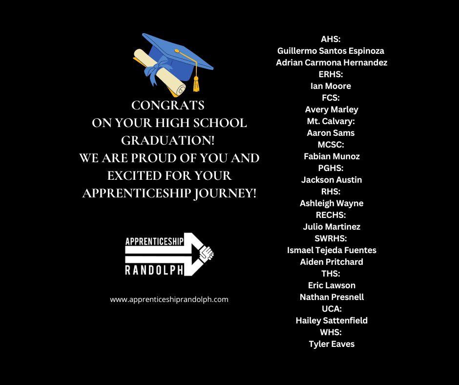 Apprenticeship Randolph tweet media