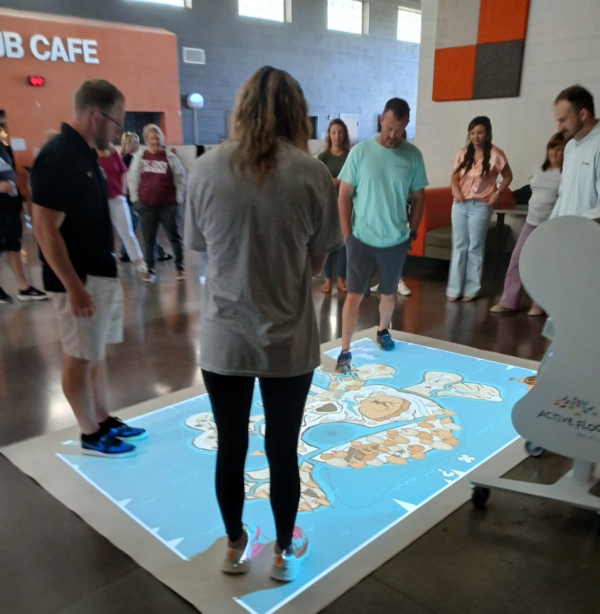 powerupedu's tweet image. Hey @ccboe_news, @powerupedu is excited to bring the #ActiveLearning to your #PL conf today!  Come ready to experience the #InteractiveFloor!  Learning through movement is fun, engaging &amp;amp; impactful.  @ActiveFloor @litandbeyond