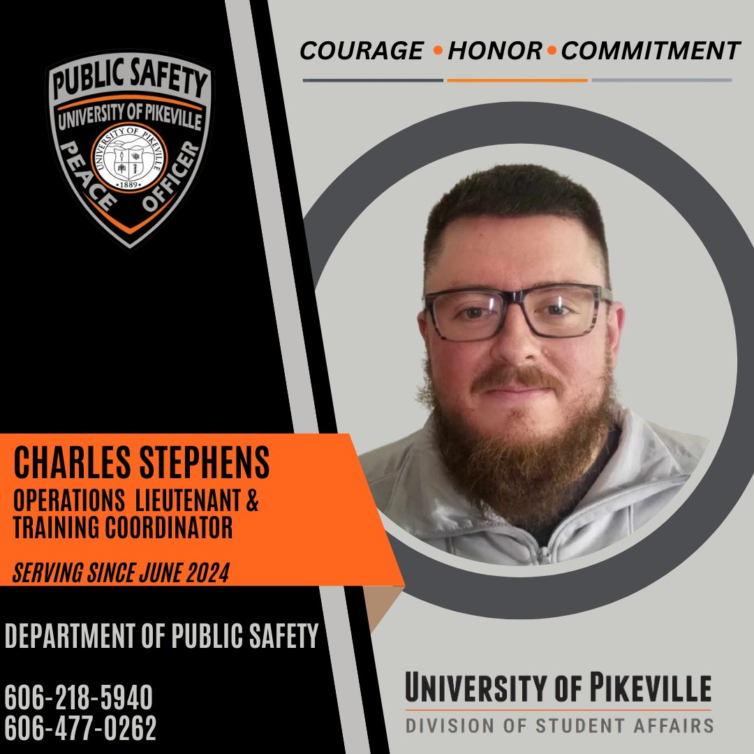 Join us in welcoming Charles Stephens as our new Operations Lieutenant and Training Coordinator!   Please join us on June 10, in welcoming Charles to our family.

GO BEARS!!!