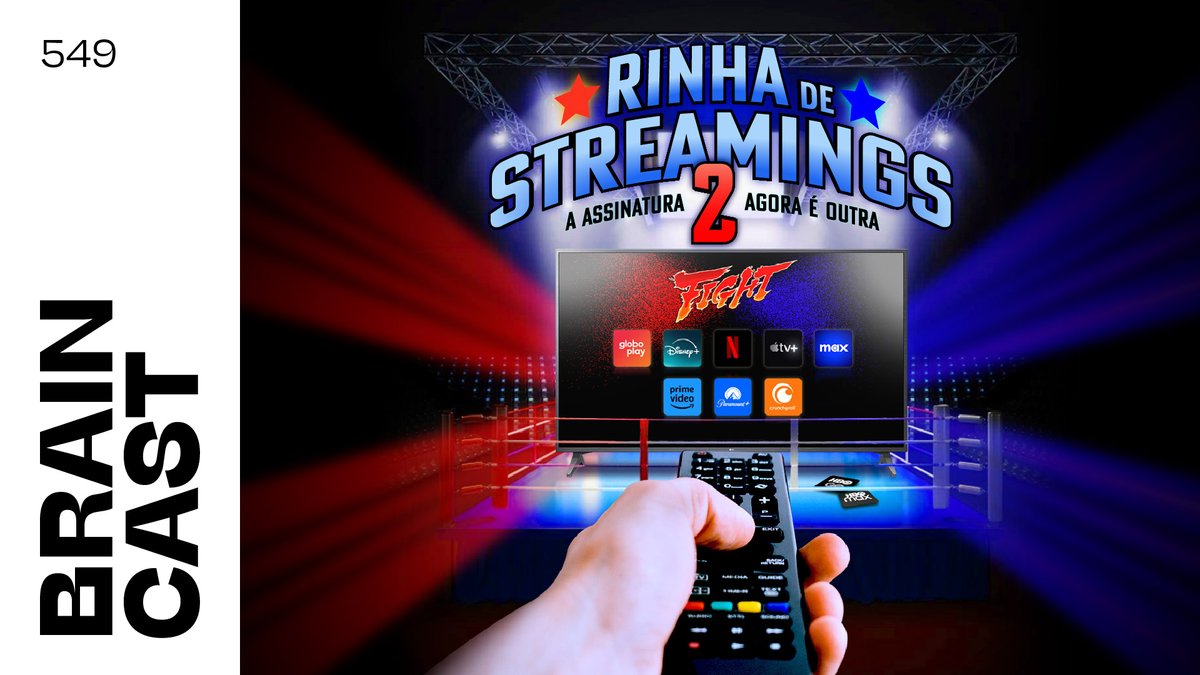 brains9's tweet photo. Braincast 549 - Rinha de Streamings 2: a assinatura agora é outra - https://t.co/VkZyooJUVQ https://t.co/IX2F7PmXOM