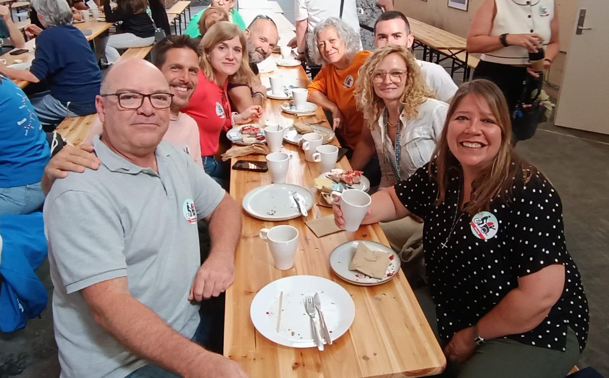 enbicisenseedat's tweet photo. 🌍🇩🇰 Copenhague acull la trobada de @CycleWithoutAge amb entitats que fan rodar els tricicles de tot el món! Orgullosos de tenir María Elisa Ojeda (@mariaelisaojeda) representant #EnBiciSenseEdat!
#CycleWithoutAge https://t.co/hhqbF1LLYI